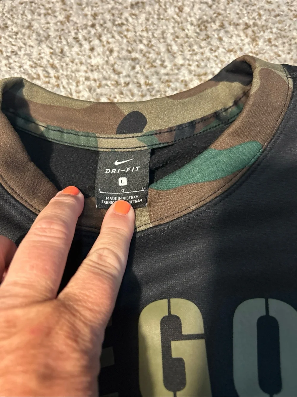 Nike Sweatshirt Camo Oregon State